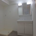 新設：洗面化粧台です。20