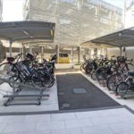 ソシオ新白島　駐輪場