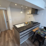 ローズヴィラ中野東　新設：対面式システムキッチン(キッチン)