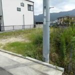 東区福田5丁目土地　現地