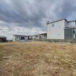 西区古田台2丁目土地　現地。建築条件のない土地です。