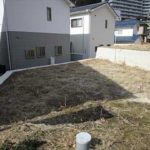 東区牛田旭2丁目土地　現地