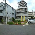 中区白島九軒町土地　現地