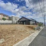 西区古田台2丁目土地　現地。閑静な住宅地に立地しています。