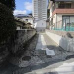 東区牛田旭2丁目土地　現地