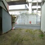 中区西白島町土地　現地