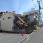 土地　現地。西側です。