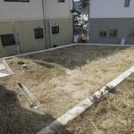 東区牛田旭2丁目土地　現地