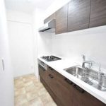 新設したシステムキッチンです。(キッチン)