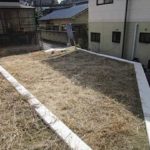 東区牛田旭2丁目土地　現地