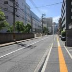 ザ・ステーションテラス広島　前面道路