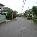 安芸区矢野南1丁目中古　前面道路