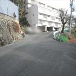 東区光が丘土地　前面道路