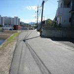 南区向洋大原町中古　前面道路