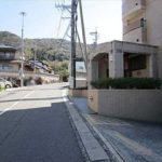 ペルル戸坂　前面道路