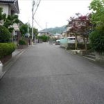 安芸区矢野南1丁目中古　前面道路