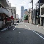 東区愛宕町土地　前面道路