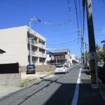 西区草津東2丁目中古　前面道路