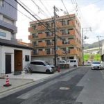 西区横川新町土地　現地