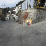 東区光が丘土地　前面道路