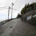東区牛田東2丁目土地　現地前面道路