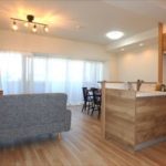 エルコンセ牛田旭　17.1帖のLDKはご家族が自然と集う温もり空間