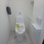 牛田公園パークマンション　新設：温水洗浄便座付きトイレ